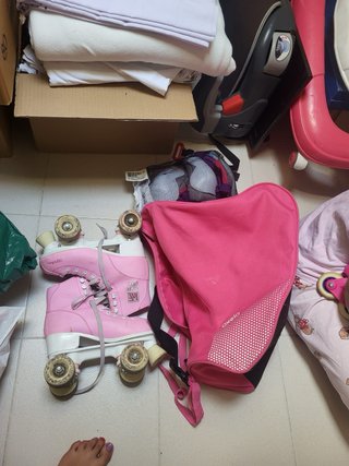 Patines Decathlon rosa talla 38