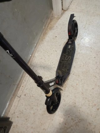 Patinete Negro Plegable