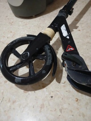 Patinete Negro Plegable
