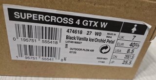 Salomon Supercross 4 Goretex T40.5 Nuevas