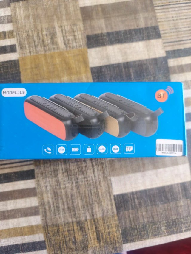 Altoparlante Bluetooth portatile Nero/Blu