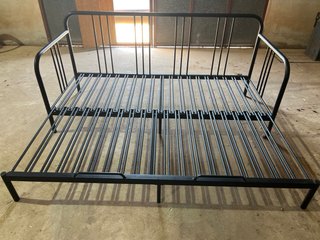 Diván cama IKEA negro 80x200