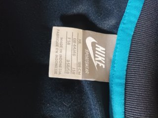 Giubbotto sportivo Nike blu