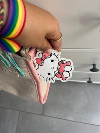 Bolso Hello Kitty Beige y Rosa