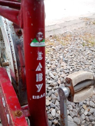 Bici G.A.C Mobylette Baby Roja