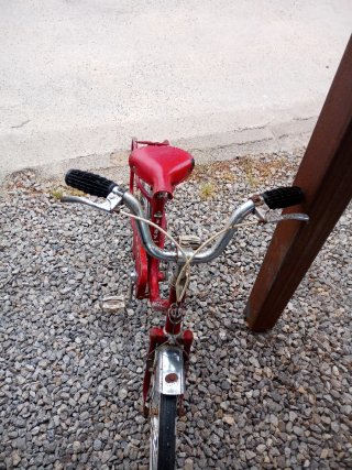 Bici G.A.C Mobylette Baby Roja