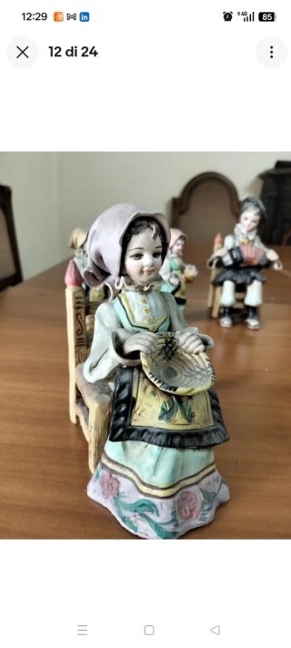 Lotto 8 Statuine Sarde A. Massidda Cagliari
