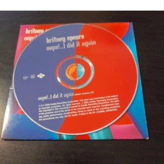 Britney Spears - Oops!...I Did It Again CD Promo