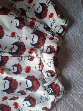 Shorts bambina fantasia Frida Kahlo taglia XS