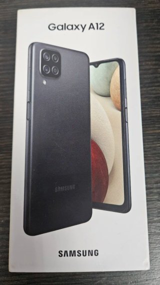 Samsung Galaxy A12 Negro.
