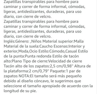 Zapatillas Hombre Velcro Negras
