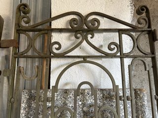 Puertas antiguas hierro forjado del siglo pasado