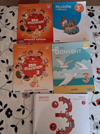 Libros 3ero primaria