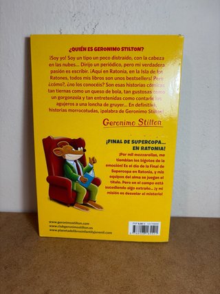 Libros de Geronimo Stilton (35,56,62,65)