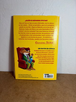 Libros de Geronimo Stilton (35,56,62,65)