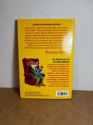 Libros de Geronimo Stilton (35,56,62,65)