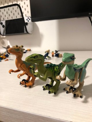 Minifiguras Lego Jurassic World 75920 y 75928