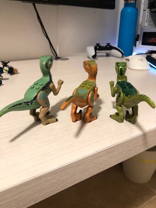 Minifiguras Lego Jurassic World 75920 y 75928