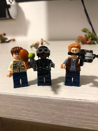Minifiguras Lego Jurassic World 75920 y 75928