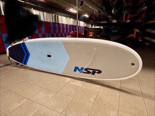 Tabla Paddle Surf NSP 11' Blanca y Azul