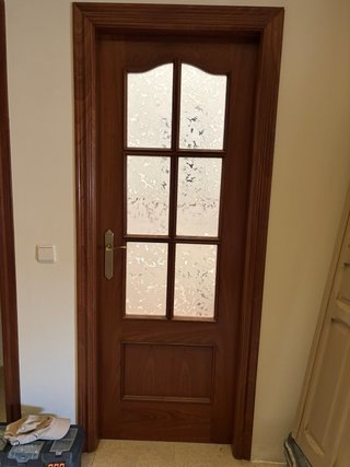 Puertas de madera interior