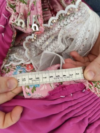 Traje de fallera SIN MANTELETAS