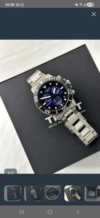 Reloj Tissot Seastar 1000 Azul