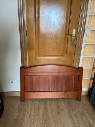 Cama 90 Madera Maciza Completa
