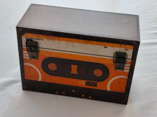 Caja Llaves Vintage Cassette