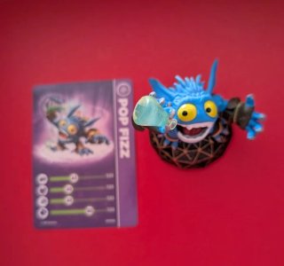 Skylanders Giants Pop Fizz Figura