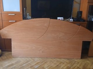 Cabecero de madera para cama de 150cm