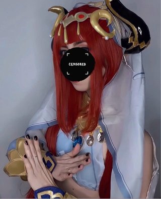Cosplay Nilou Genshin Impact + Peluca