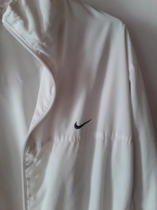 Giubbotto sportivo NIKE Vintage bianco