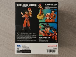 Figura de Dragon Ball SH Figuarts Goku & Gohan