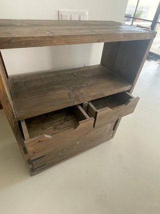 Mueble buffet madera rústico