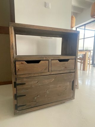 Mueble buffet madera rústico