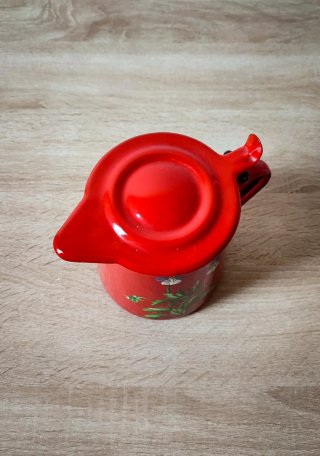 Antica caraffa smaltata vintage Anni '50 Due Leoni
