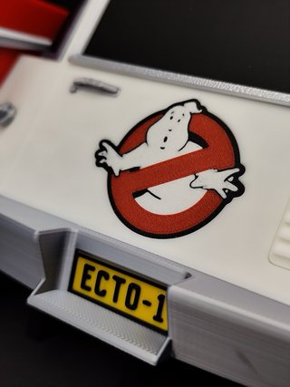 Portachiavi Ecto 1 Ghostbusters da parete