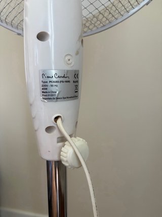 Ventilatore a piantana Pierre Cardin