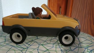 Coche Playmobil veterinaria