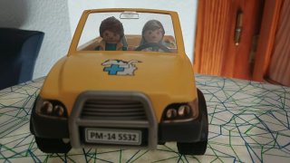 Coche Playmobil veterinaria