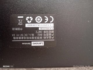 Barra de Sonido Lenovo Negra