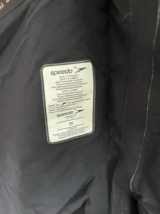 Bañador Competición Speedo LZR Pure Intent Negro