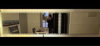 Espejos de pared camerino Hollywood LED