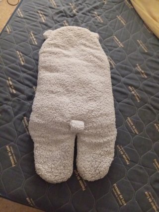 Saco de bebé con capucha de oso