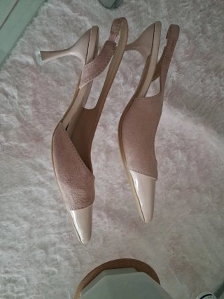 Zapatos fiesta rosa palo a estrenar