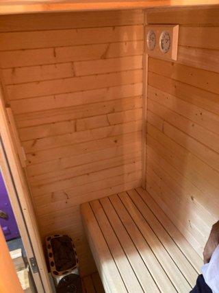 Sauna finlandesa de madera