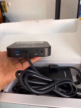 Estación de acoplamiento USB-C HDMI DisplayPort