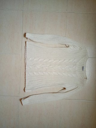 Lote 3 jerséis beige/blanco