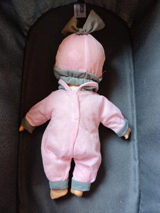 Carrito de muñecas con bebé